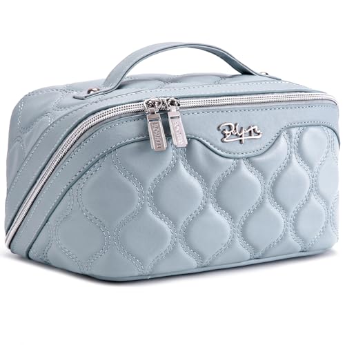 Travel Makeup Bag Cosmetic Bags for Women (H-4-Blue)