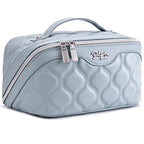 Travel Makeup Bag Cosmetic Bags for Women (H-4-Blue)