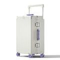 Aluminium Frame Checked (White& Purple / 24 inch)