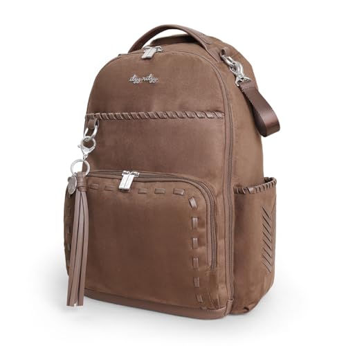 Boss Plus Large Diaper Bag Backpack with 19 Pockets (Aspen)