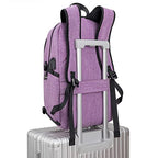 Travel Laptop Backpack Water Resistant Anti (Standard 17.3 inch / Purple)