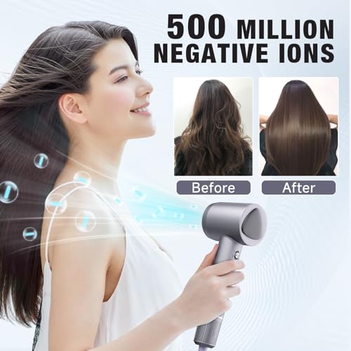 Hair Dryer 160000 RPM Ionic (Silver)