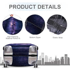 Galaxy Space Luggage Cover (#130 / M(fits 24-26Inch suitcase))