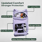 Jumper Compact Camera Backpack 2026 Edition (Lavender Dream / 18L)