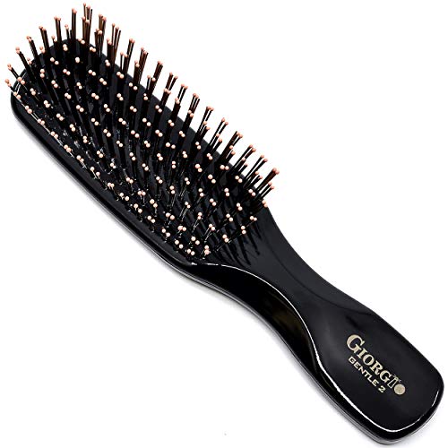 Gentle Mini Hair Brush for Men (Small / Black)