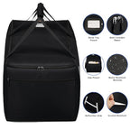 Infant Car Seat Travel Bag for Airplane Compatible with All Nuna Pipa Car Seat and Base (Black)