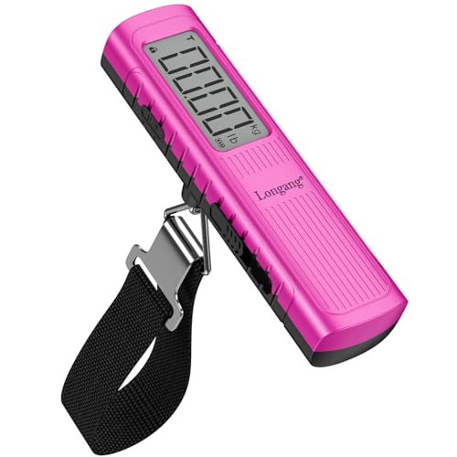 Battery Free Digital Luggage Scale (Pink)