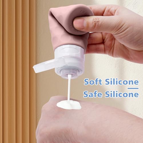 Travel Bottles for Toiletries (Apricot)