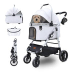Extra Large Pet Stroller (Khaki)