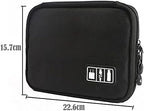 1pack Travel Electronics Cable Organizer Bag Portable Storage Case - Image 2