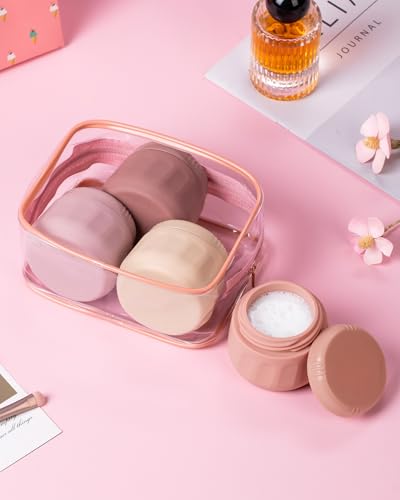 Travel Containers for Toiletries (3 Ounce (90ML) / Red Soil)