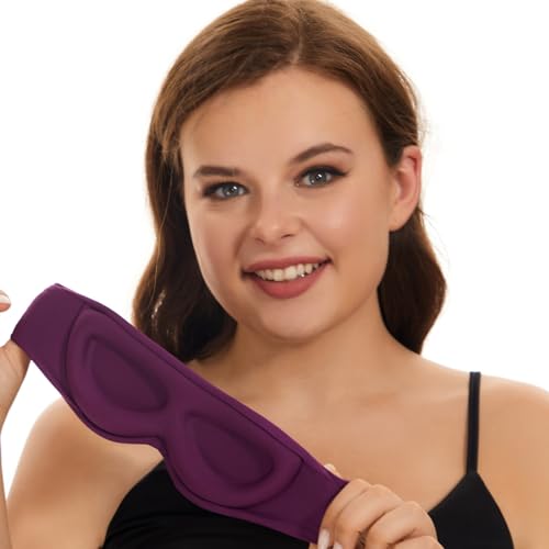 Side Sleeper Sleep Mask (A2 Purple)