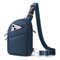 Anti Theft Crossbody Bags Small Crossbody Sling Bag for Women & Men (2-blue)