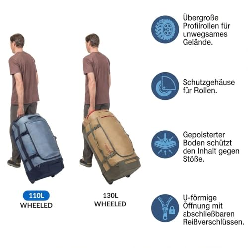 Cargo Hauler Wheeled Duffel (Charcoal)