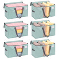 Moving Bags Wide Open Top (Light Green Matte / 6 Pack)