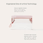 Cadence Parcel - Clear Kit - Durable and Leak-Resistant Travel Toiletry Kit - - Image 4