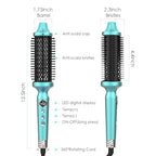 1 3 4 Inch Thermal Brush Negative Ion Heated Round Brush Dual Voltage 12 Temperature Settings Curling Hairbrush for Long Hair (1.75 Inch Barrel (2.3 Inch with Bristles))