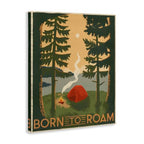 Born to Roam Rustic Forest (48"L x 36"W / Unframed)