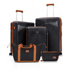 Luggage Sets 5 Piece (Black / 5 Piece Sets (21/25/29/Db/Tb))