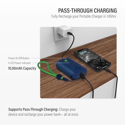 Champ Portable Charger (Nebula Blue)