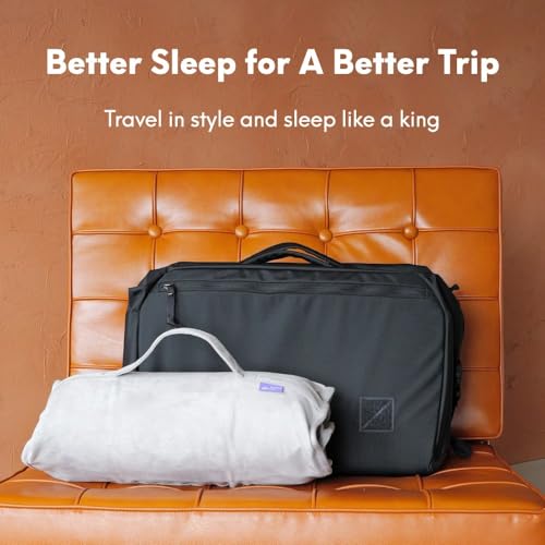 Cushion Lab Travel Deep Sleep Pillow (Light Grey)