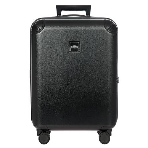 Amalfi Lightweight Hard Shell Suitcase (Black / Carry-On)
