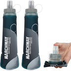 Soft Hydration Flask with Wide Mouth (Blackish Green / 500 ml / 17 oz)