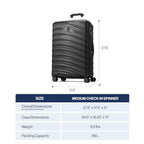 Maxlite Air V2 Hardside Expandable Checked (Checked Medium 25-Inch / Teal)