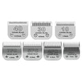 Dog Grooming Ceramic Blades Set (40/30/10/7fc/5fc/4fc/3fc (7 Pack))