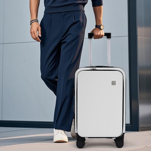 20 Inch Carry On Luggage (Beige / 20 Inch)