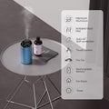 Waterless Essential Oil Diffuser Aromatherapy Scent Diffusers for Home Large Room (Blue)