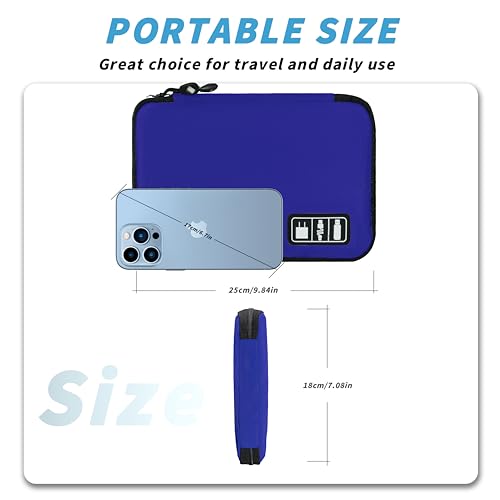 Electronics Organizer (Medium / A5-M-Navyblue)