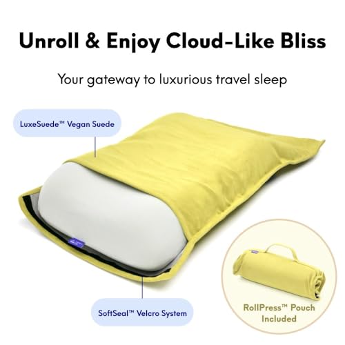 Cushion Lab Travel Deep Sleep Pillow (Spark)