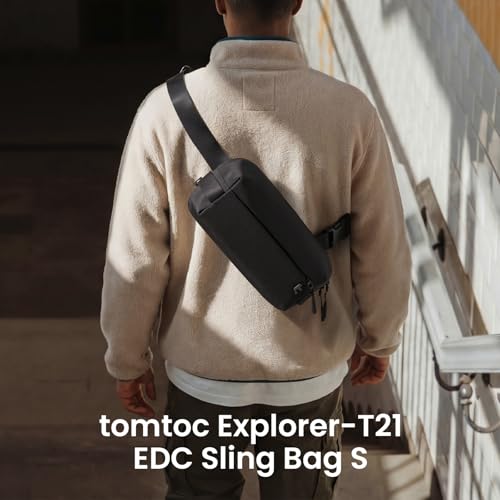 Compact EDC Sling Bag 3L (S(Fits iPad Mini) / Space Gray)