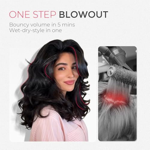 Hair Blow Dryer Brush (Black)