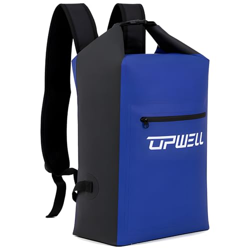 20L Waterproof Dry Bag Boating Backpack for Travel Hiking Camping Kayaking Hiking Swimming Floating Submersible Dry Bag Deep blue (20L / Deep blue)