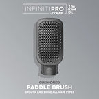 INFINITIPRO BY CONAIR The Cushioned Paddle Brush for Smooth and Shiny Hair (Cushioned Paddle Brush / 1 Count (Pack of 1))