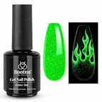 Beetles Halloween Gel Polish (Luminous Green)