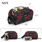 Small Cooler Bag (Black-Rose)