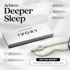 Pure Silk Sleep Mask [100% 6A Mulberry Silk (Ivory White)