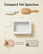 Clear Makeup Bags (C-Beige)