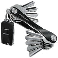 KeySmart Original Key Holder (8 Keys / Black (2 Pack))