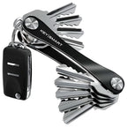 KeySmart Original Key Holder (8 Keys / Black (2 Pack))