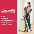 23" Checked luggage (IVORY / 23-in)