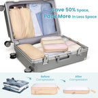 Mesh Compression Packing Cubes (09 Khaki / 6-Piece Set)