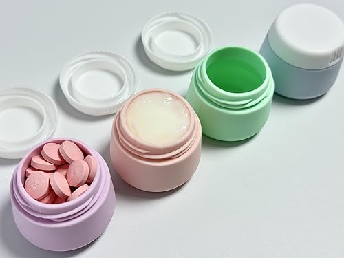 20 Piece Silicone Travel Bottles Set (Green-20PCS)