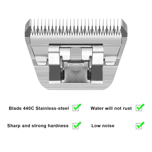 Dog Grooming Wide Blade Set (30w/10w/7fw/5fw/4fw (5 Pack))