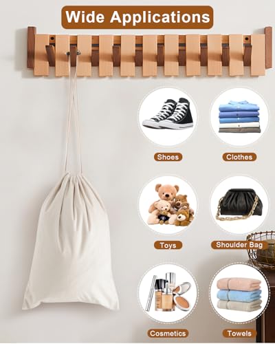 4 Pcs Shoe Bags for Travel (Beige / 17.3"x12.6")