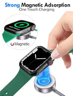 2Pack Travel Essentials for Apple Watch Charger (Gray / 2Pack-6 FT)
