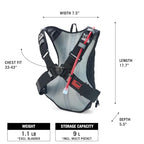 Outlander Hydration Pack (9L, Black)